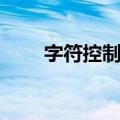 字符控制块（关于字符控制块简介）