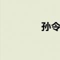 孙令凌（关于孙令凌简介）