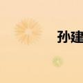 孙建新（关于孙建新简介）