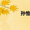 孙惟信（关于孙惟信简介）