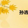 孙浩俊（关于孙浩俊简介）