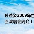 孙燕姿2009年世界巡回演唱会（关于孙燕姿2009年世界巡回演唱会简介）