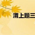 渭上题三首（关于渭上题三首介绍）
