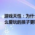 游戏天性：为什么爱玩的孩子更聪明（关于游戏天性：为什么爱玩的孩子更聪明介绍）