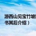 游西山见宝竹坡题名因书其后（关于游西山见宝竹坡题名因书其后介绍）