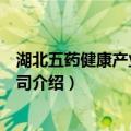 湖北五药健康产业有限公司（关于湖北五药健康产业有限公司介绍）