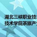 湖北三峡职业技术学院茶旅产业研究院（关于湖北三峡职业技术学院茶旅产业研究院介绍）