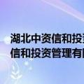 湖北中资信和投资管理有限公司中南营业部（关于湖北中资信和投资管理有限公司中南营业部介绍）