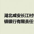 湖北咸安长江村镇银行有限责任公司（关于湖北咸安长江村镇银行有限责任公司介绍）