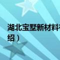 湖北宝墅新材料有限公司（关于湖北宝墅新材料有限公司介绍）