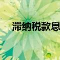 滞纳税款息金（关于滞纳税款息金介绍）