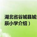 湖北省谷城县城关镇北辰小学（关于湖北省谷城县城关镇北辰小学介绍）