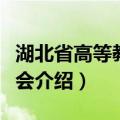 湖北省高等教育学会（关于湖北省高等教育学会介绍）