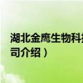 湖北金鹰生物科技有限公司（关于湖北金鹰生物科技有限公司介绍）