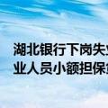 湖北银行下岗失业人员小额担保贷款（关于湖北银行下岗失业人员小额担保贷款介绍）