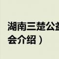 湖南三楚公益基金会（关于湖南三楚公益基金会介绍）