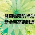 湖南城陵矶华为新金宝高端制造基地（关于湖南城陵矶华为新金宝高端制造基地介绍）