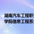 湖南汽车工程职业学院信息工程系（关于湖南汽车工程职业学院信息工程系介绍）
