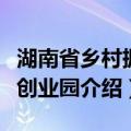 湖南省乡村振兴创业园（关于湖南省乡村振兴创业园介绍）