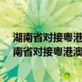 湖南省对接粤港澳大湾区实施方案 2020-2025年（关于湖南省对接粤港澳大湾区实施方案 2020-2025年介绍）
