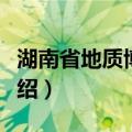 湖南省地质博物馆（关于湖南省地质博物馆介绍）