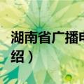 湖南省广播电视局（关于湖南省广播电视局介绍）