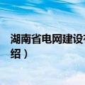 湖南省电网建设有限公司（关于湖南省电网建设有限公司介绍）