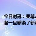 今日时讯：吴尊友新冠病毒的死亡率已降至0.08% 糖尿病患者一旦感染了新冠病毒容易发展成重症吗