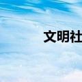 文明社会（关于文明社会简介）