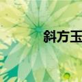 斜方玉蟹（关于斜方玉蟹简介）