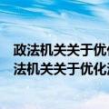 政法机关关于优化法治化营商环境工作的实施意见（关于政法机关关于优化法治化营商环境工作的实施意见简介）