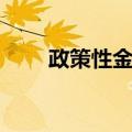 政策性金融（关于政策性金融简介）