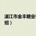 湛江市金丰糖业有限公司（关于湛江市金丰糖业有限公司介绍）