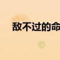 敌不过的命运（关于敌不过的命运简介）