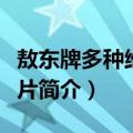 敖东牌多种维生素片（关于敖东牌多种维生素片简介）