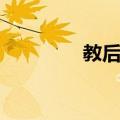 教后记（关于教后记简介）