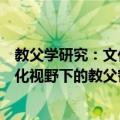 教父学研究：文化视野下的教父哲学（关于教父学研究：文化视野下的教父哲学简介）