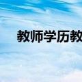 教师学历教育（关于教师学历教育简介）