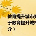 教育提升城市竞争力：构建服务型教育体系的宁波经验（关于教育提升城市竞争力：构建服务型教育体系的宁波经验简介）