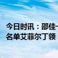 今日时讯：邵佳一U20国足出线可能性20% U20国足亚洲被名单艾菲尔丁领