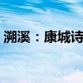溯溪：康城诗选（关于溯溪：康城诗选介绍）