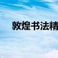 敦煌书法精粹（关于敦煌书法精粹简介）