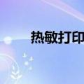 热敏打印机（关于热敏打印机介绍）