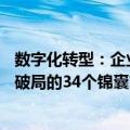 数字化转型：企业破局的34个锦囊（关于数字化转型：企业破局的34个锦囊简介）