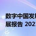 数字中国发展报告 2021年（关于数字中国发展报告 2021年简介）