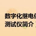 数字化继电保护测试仪（关于数字化继电保护测试仪简介）