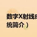 数字X射线成像系统（关于数字X射线成像系统简介）