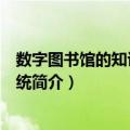 数字图书馆的知识组织系统（关于数字图书馆的知识组织系统简介）