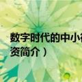 数字时代的中小微企业融资（关于数字时代的中小微企业融资简介）