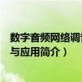 数字音频网络调音技术与应用（关于数字音频网络调音技术与应用简介）